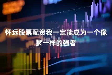 怀远股票配资我一定能成为一个像爹一样的强者